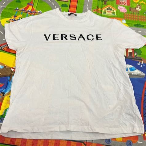 white t shirts versace|gianni Versace t shirt.